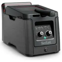 Tefal Friteuse Clear Duo FR6008 2000 W Zwart