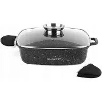 Starke PRO Starke Chelsea 24 cm Aluminium Pan met Deksel, Non-Stick, Aromasysteem