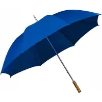 Impliva Grote Blauwe Damesparaplu - 130cm Doorsnede