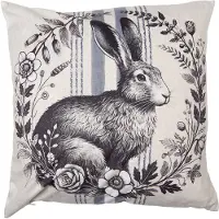 Clayre & Eef Kussenhoes 45x45 cm Beige Polyester