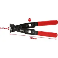 Ks Tools 115.1053 O-klip-slangklemtang, 240 mm