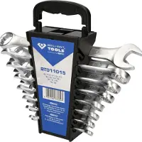 BRILLIANT TOOLS BT011015 BT011015 Ring-steeksleutelset Sleutelbreedte (metrisch) 8 - 53 mm
