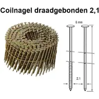 Dutack DutackFasteners Coilnagel RNCW21 Nk 35mm ds 14mille - 5222030 - 5222030