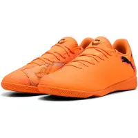 Puma Future 8 Play Zaalvoetbalschoenen (IN) Oranje Roze Zwart