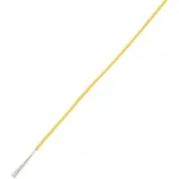 TRU COMPONENTS 1566836 Draad LiY 1 x 0.14 mm² Geel 100 m