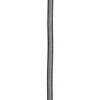 Bailey Textielsnoer metallic zilver 2 x 0.75mm², 3 meter