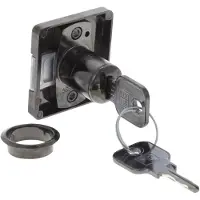 Starx Opzet Cilinderslot compleet voor Kasten 20 mm zwart