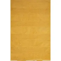 Eurofirany Jessi Katoenen Badmat 60x90 cm - Mosterdgeel