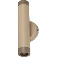 Expo ETH Miller Wandlamp 2x E27 15W mat zand