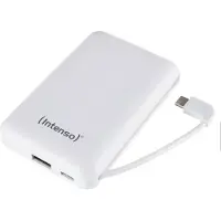 Intenso XC10000 Powerbank 10000 mAh LiPo USB-A, USB-C Wit Statusweergave