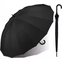 Happy Rain Paraplu Happy Rain Golf 75/16 Black