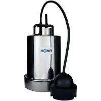 Homa dompelpomp voor schoon- en licht vervuild water, mantelgekoeld, C270WF Sensoflat, vlakzuig,230V