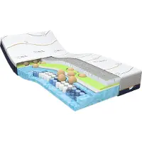 M line Cool Motion 8 Traagschuim matras 120 x 220 x 26 cm - tot 140 kg