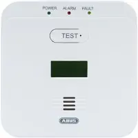 ABUS COWM510 Koolmonoxidemelder werkt op batterijen Detectie van Koolmonoxide