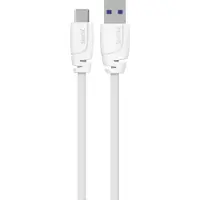 Sinox beslag PRO USB-C - USB-A kabel | USB3.0 | tot 3A | wit | 2 meter