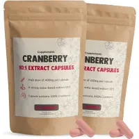 Cupplement - Cranberry Extract Capsules 400 mg - Combipack 120 St