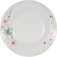 Epewex Porseleinen Diep Bord 23 cm - Elegante Bloemendessin