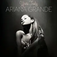 Ariana Grande - Yours Truly (Reissue) (Clear & White Swirl Coloured) (LP)