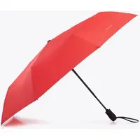 WITTCHEN PA-7B-168-3 Elegante Rode Vouwparaplu 22cm Compact