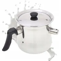 Odelo Melkpan met Fluitje - 1.5L RVS - Geschikt voor Alle Fornuizen