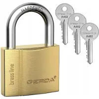 Gerda KMZ S40 hangslot - Systeem met één sleutel A402