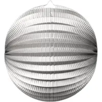 We Fiesta Wefiesta - lampion - Metallic Zilver - (25 cm)