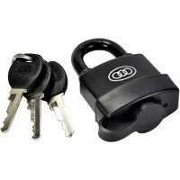 Handmet Waterdichte Hangslot ABS 45mm Staal met 3 sleutels
