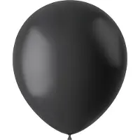 Folat - ballonnen Midnight Black 10 stuks