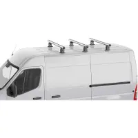 Menabo Dakdragers geschikt voor Peugeot Partner III (K9) 2018-heden Professional Airdyn aluminium - 3 dragers