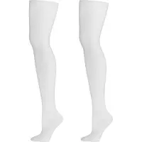 In Control 2pack kinderpanty 60 denier - offwhite - 146/152
