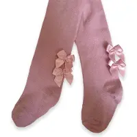 In Control baby maillot - Satijnen Strikjes - ANTIQUE PINK - 74/80