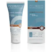 Mineaderm UV CARE & MOISTURIZING CREAM SPF 50+ – Daily facial sunscreen with Aloe Vera, Shea Butter & Centella – Moisturizing formula – No whitening & non-greasy