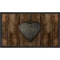 Hanse Home Deurmat Hart Bruin 45x75 cm