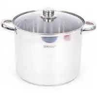 Odelo Grote roestvrijstalen soeppan met deksel - 9L, 24cm