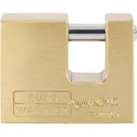 Burg wachter 28591 Hangslot 50.00 mm Verschillend sluitend Messing Sleutelslot