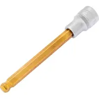 Hazet Dopsleutelbit 986KK-10 · 1/2 inch (12,5 mm) vierkant hol · Binnen-zeskant-profiel · SW 10 mm