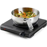 Domo Ceramic hob - - 1 burner - 25.3 x 28.7 x 7 cm - DO30111KP