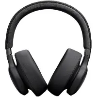 JBL Casque arceau circum-aural sans fil Bluetooth Live 775NC avec réduction du bruit adaptative Noir