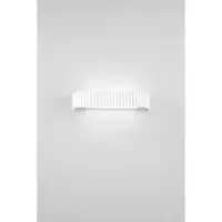 LUCE Design LED-wandlamp Niike, wit / opaal, Woon-/ Eetkamer, metaal, Modern, LED wandlamp