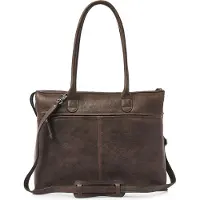 Castelijn & beerens Cavallo Laptopbag Shopper RFID 15.6" mocca