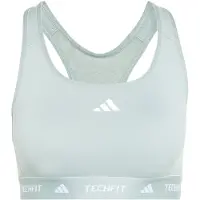 Adidas Sport bh 'TECHFIT' lichtgroen / wit