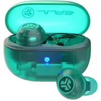 JLab Go Pop Anc In-ear Draadloze Oordopjes Met Noise-cancelling Clear Teal