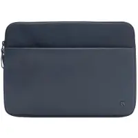 Incase Hoes - INCACE - MacBook Pro 14 inch - Polyester 900D - Voering van nepbont - Marineblauw