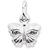 The Jewelry Collection Zilver Gerhodineerde Hanger vlinder 1329609