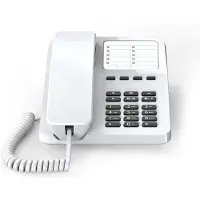 Gigaset DESK 400, Analoog telefoon, draadloos handset, 10 contacten, wit