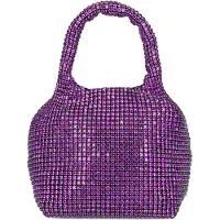 HVISK Dames Handtassen Merry Rhinestones - Paars - Maat ONESIZE