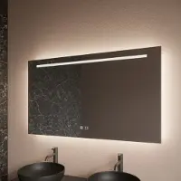 Boss & Wessing BWS Badkamerspiegel | Spark | Rechthoek | met LED verlichting (Alle maten)