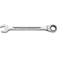Stahlwille 40170808 17F 8 FLACH Steek-ringratelsleutel Sleutelbreedte (metrisch) 8 - 19 mm