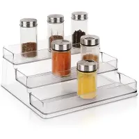 Storage solutions opbergbak koelkast transparant 25x23,5cm kunststof.