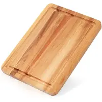 Excellent Housewares - Acaciahouten Snijplank - 28x20 cm - Rechthoekig - Sapgeul